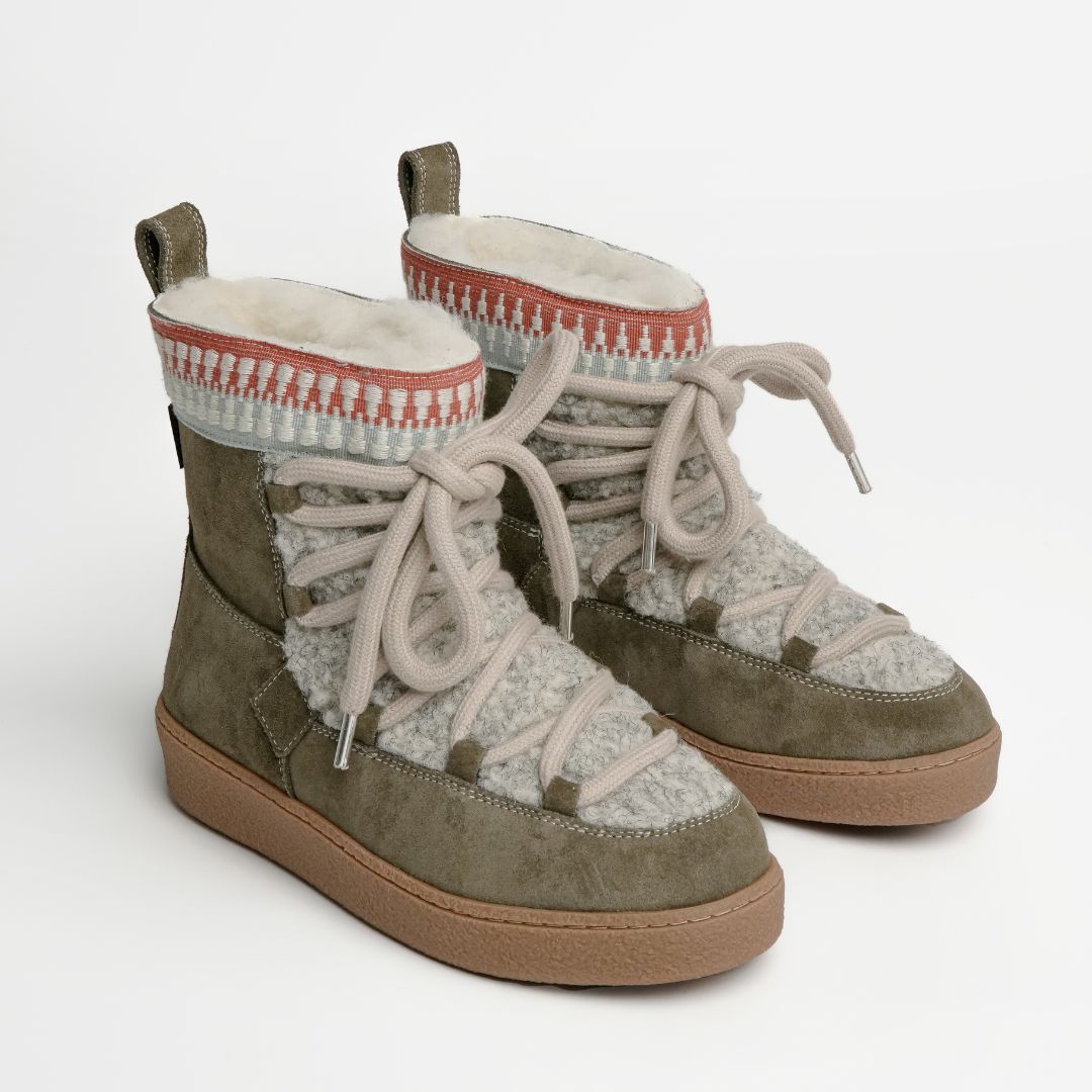 Cosmos Fleece Boot - Frosted Taupe