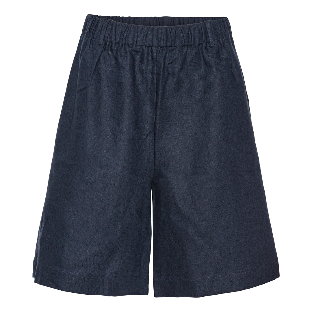 Bermuda Shorts - Navy Linen