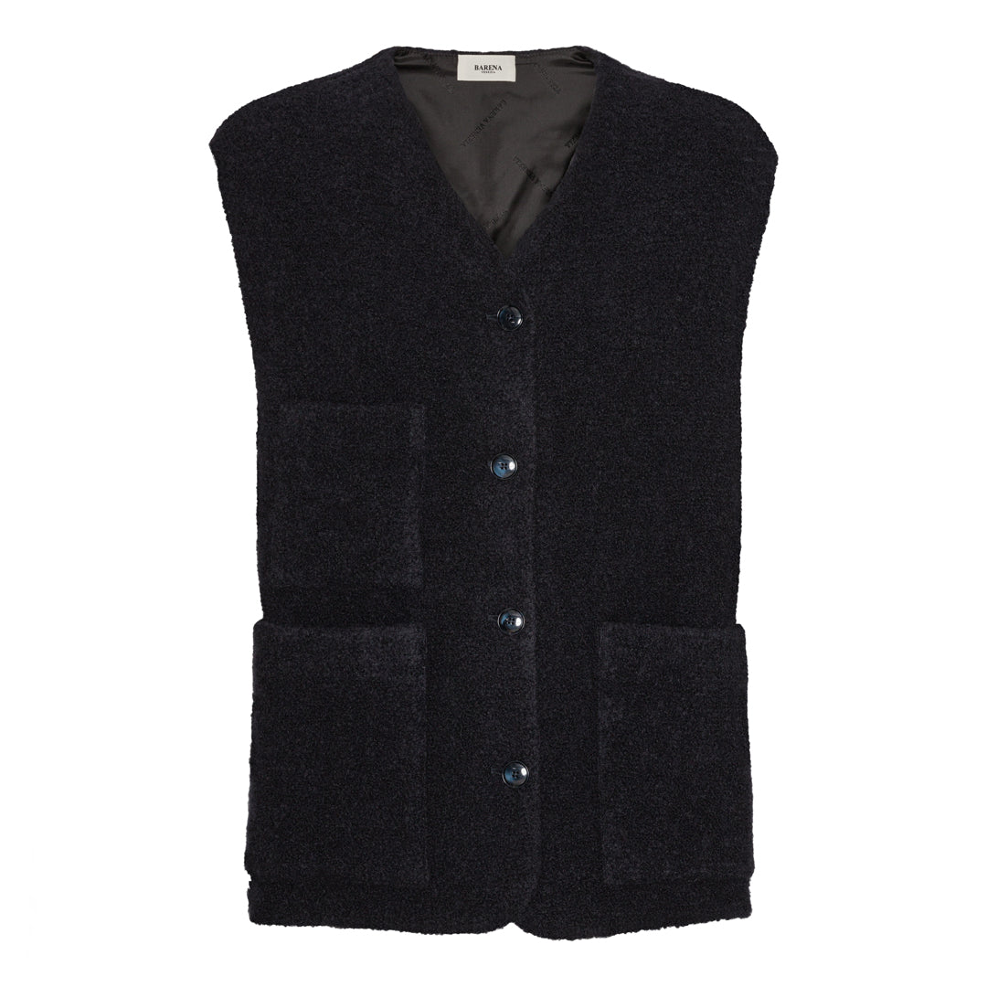 Vest Teddy Ricciolo - Navy