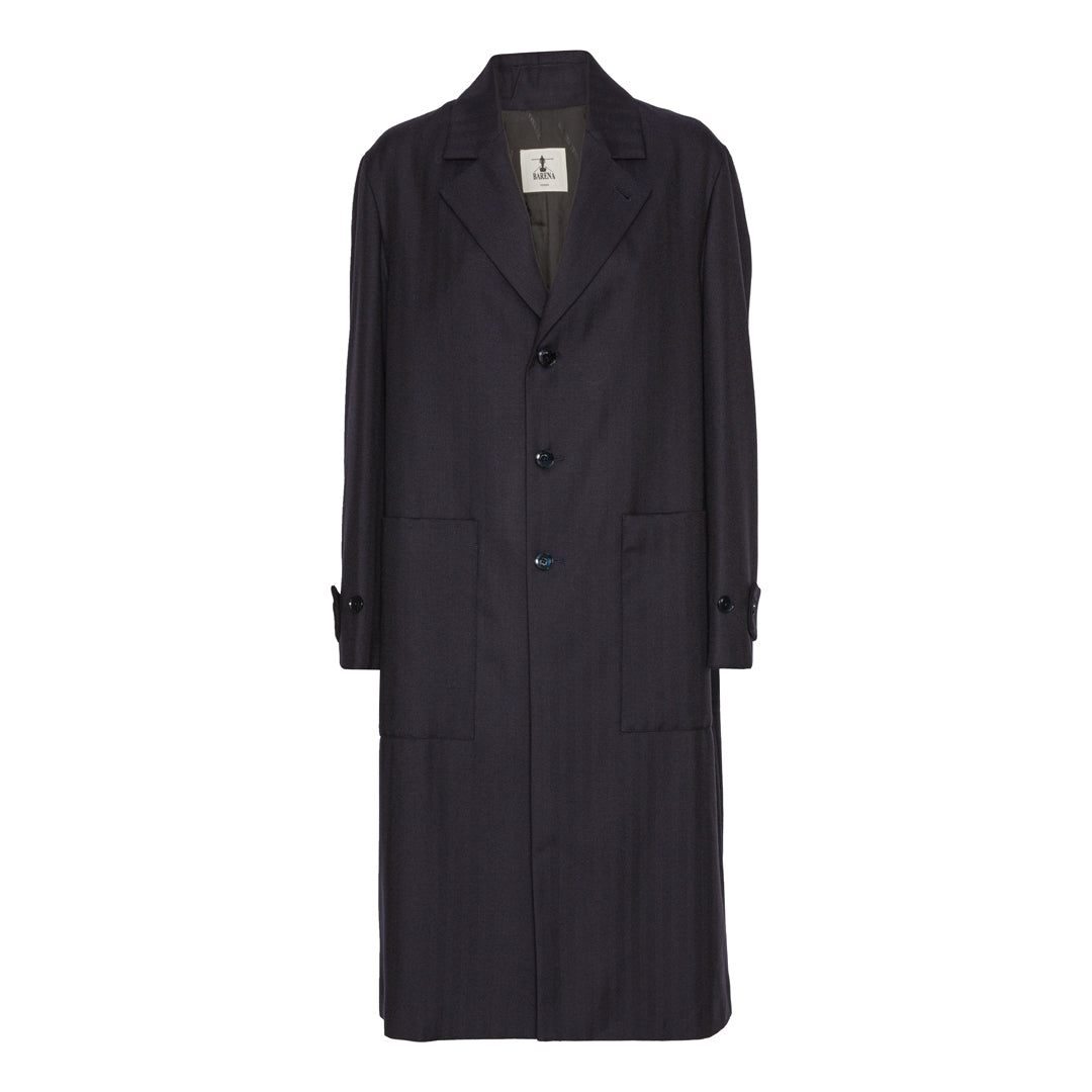 Coat Zane Postion Woven - Navy