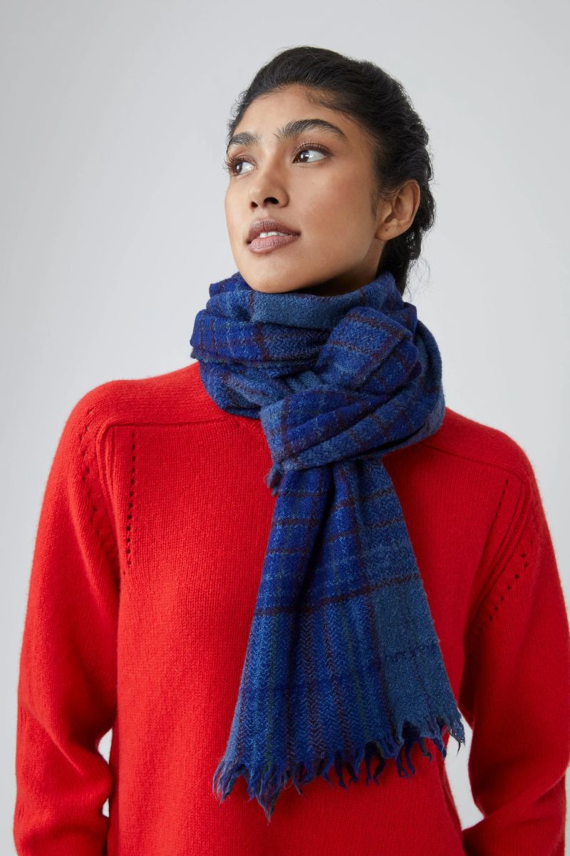 Anderson Scarf no.803 - Indigo