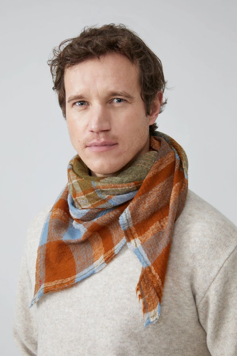 Wool Foulard no.752 - Toffee