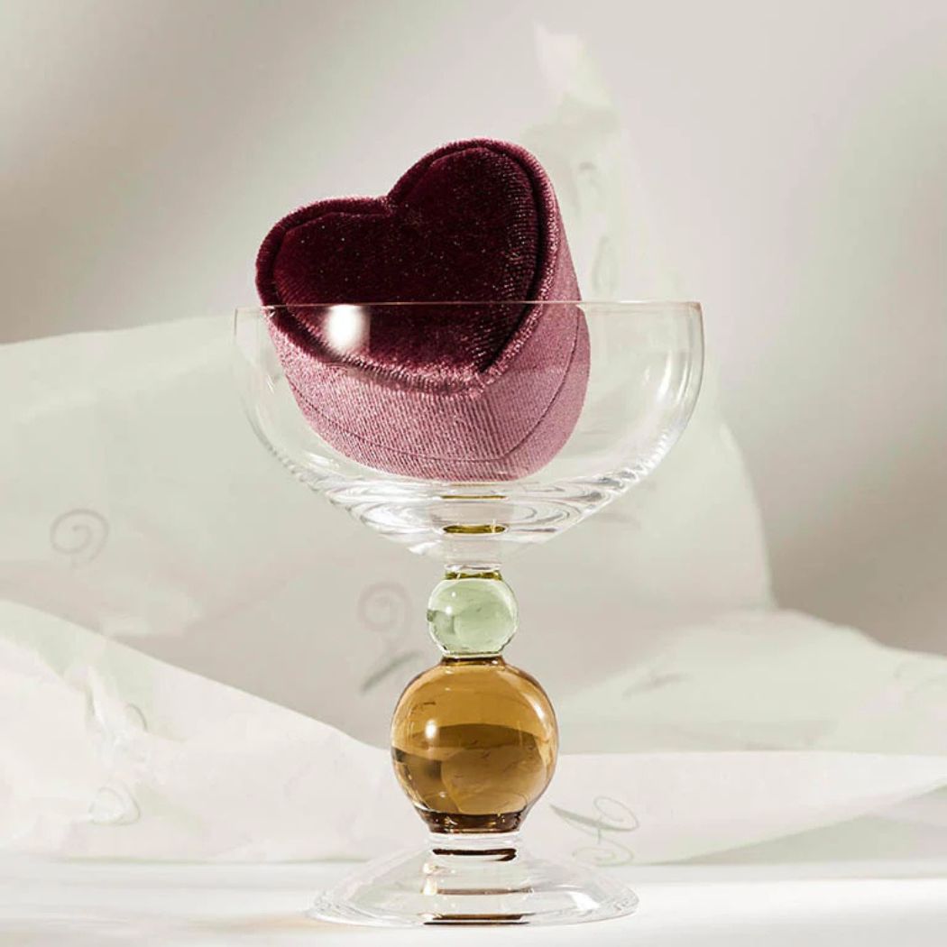 Noam Champagne Glas - Hazel/Jade