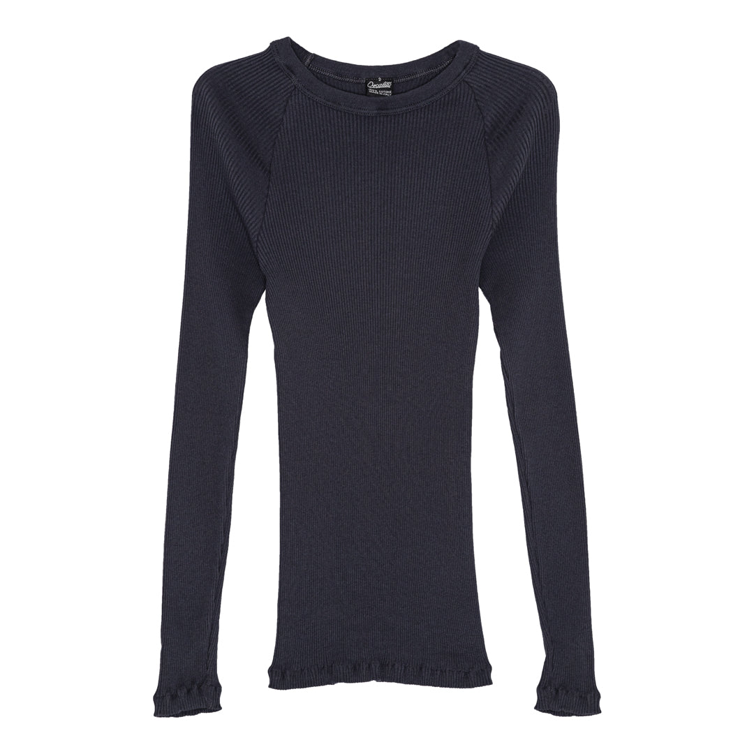 Long sleeve top - Cotone Costina 7161 - Storm