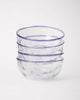Peter Glasskål -  Amethyst Set of four
