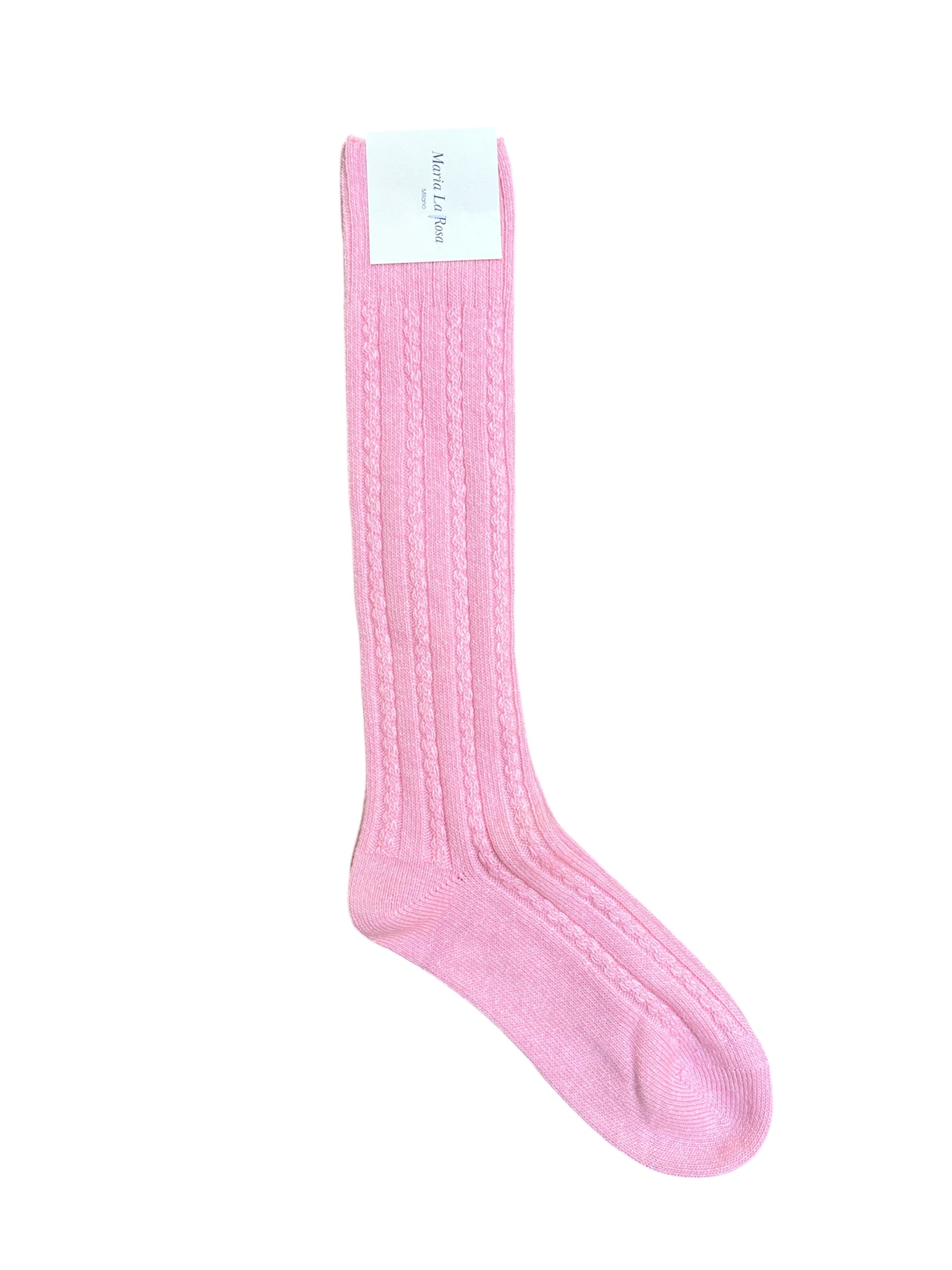 Scotland Strømper - Pale Pink 