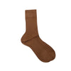 Ribbed Organic Cotton Socks - Nocciola