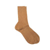 Ribbed Organic Cotton Socks - Nude