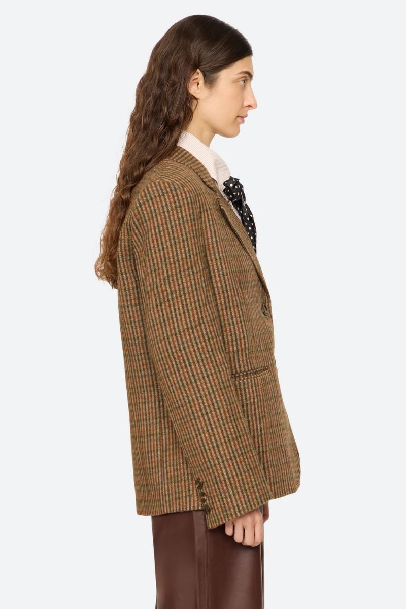 Julia Plaid Blazer - Multi