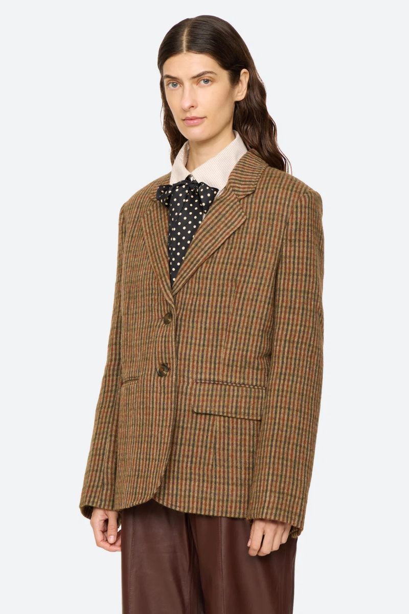 Julia Plaid Blazer - Multi