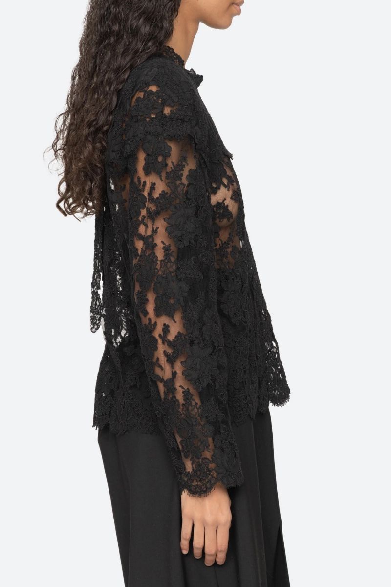 Kirra Lace Top - Black