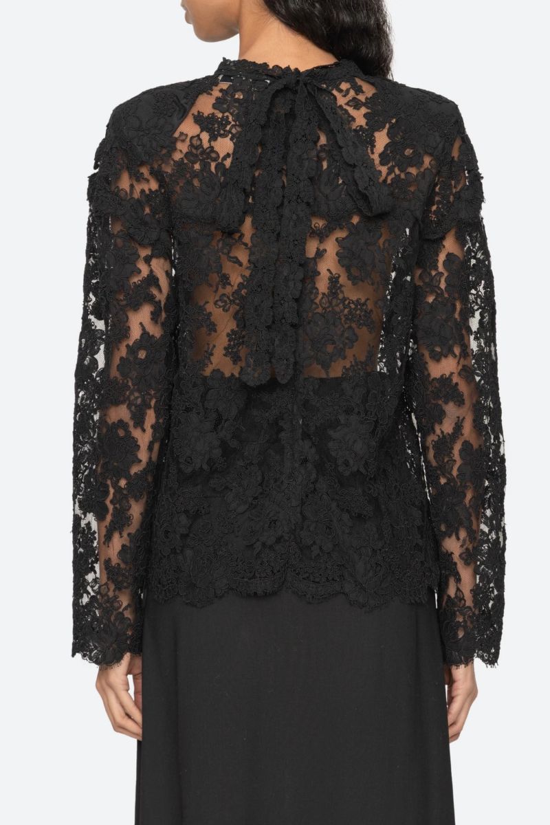 Kirra Lace Top - Black