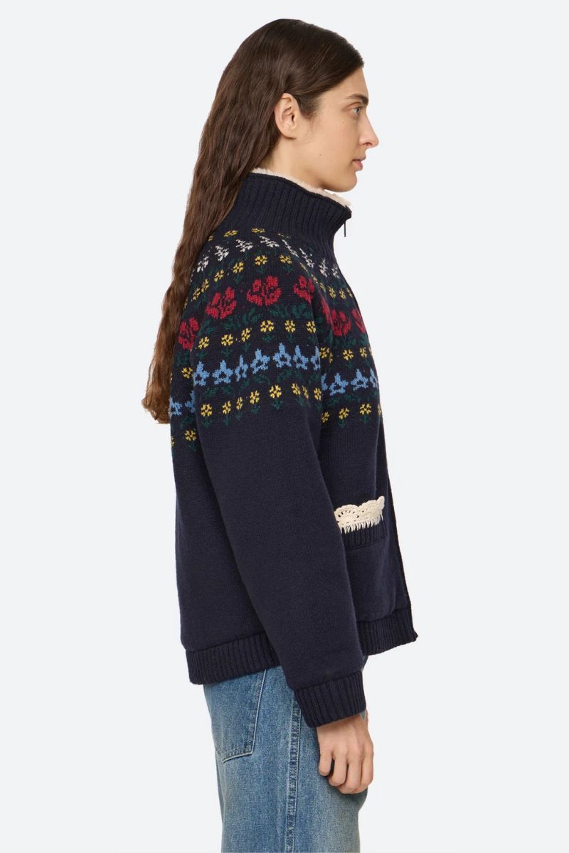 Preston Lined Jacket - Navy