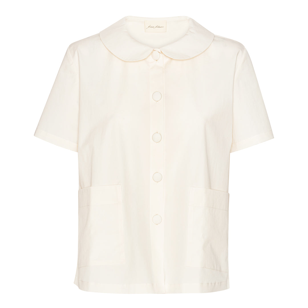 Sophie shirt - short sleeve - Cream