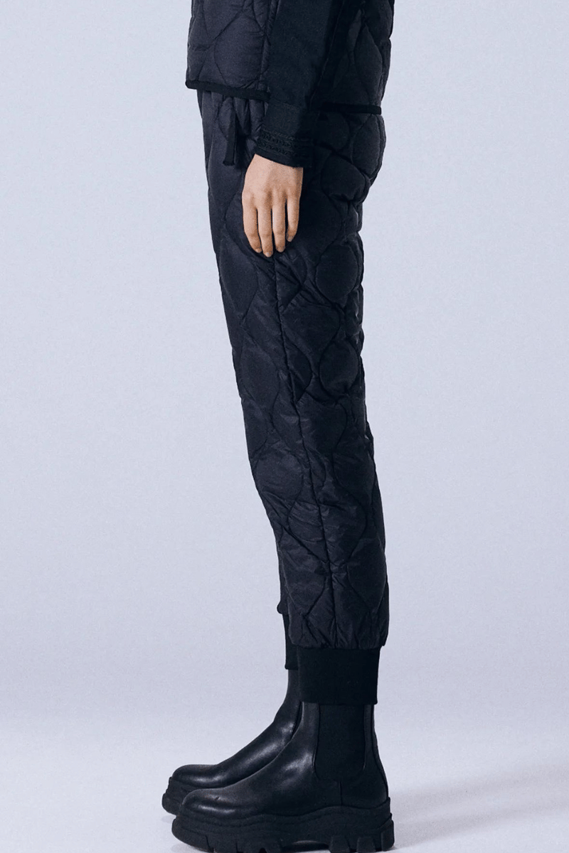 Military Down Pants - Navy