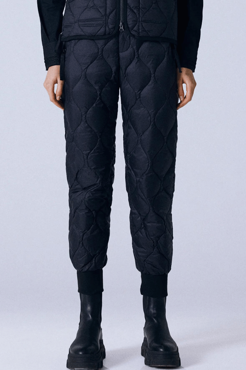 Military Down Pants - Navy