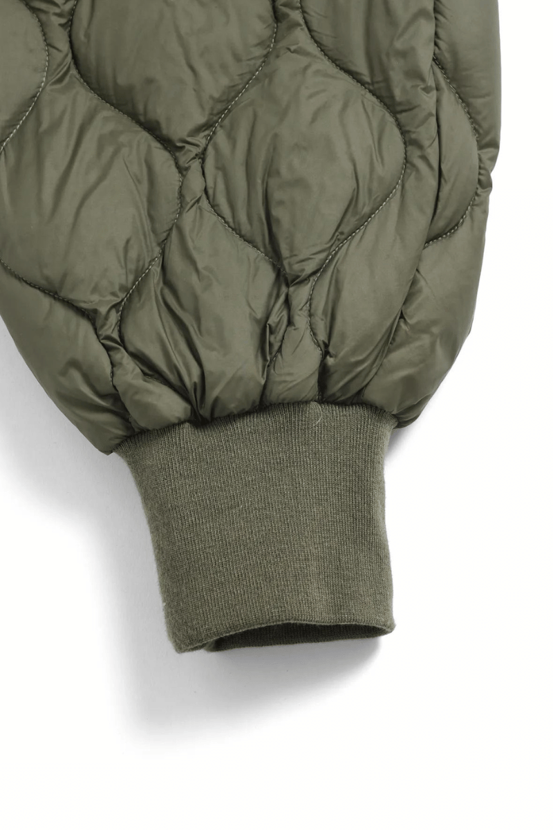 Military Down Pants - Olive