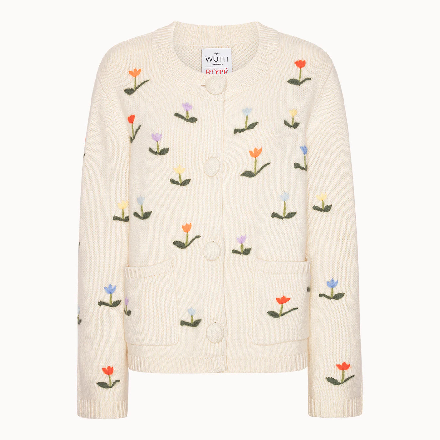 Wuth x ROTÉ Tulip Jacket - Cloud white