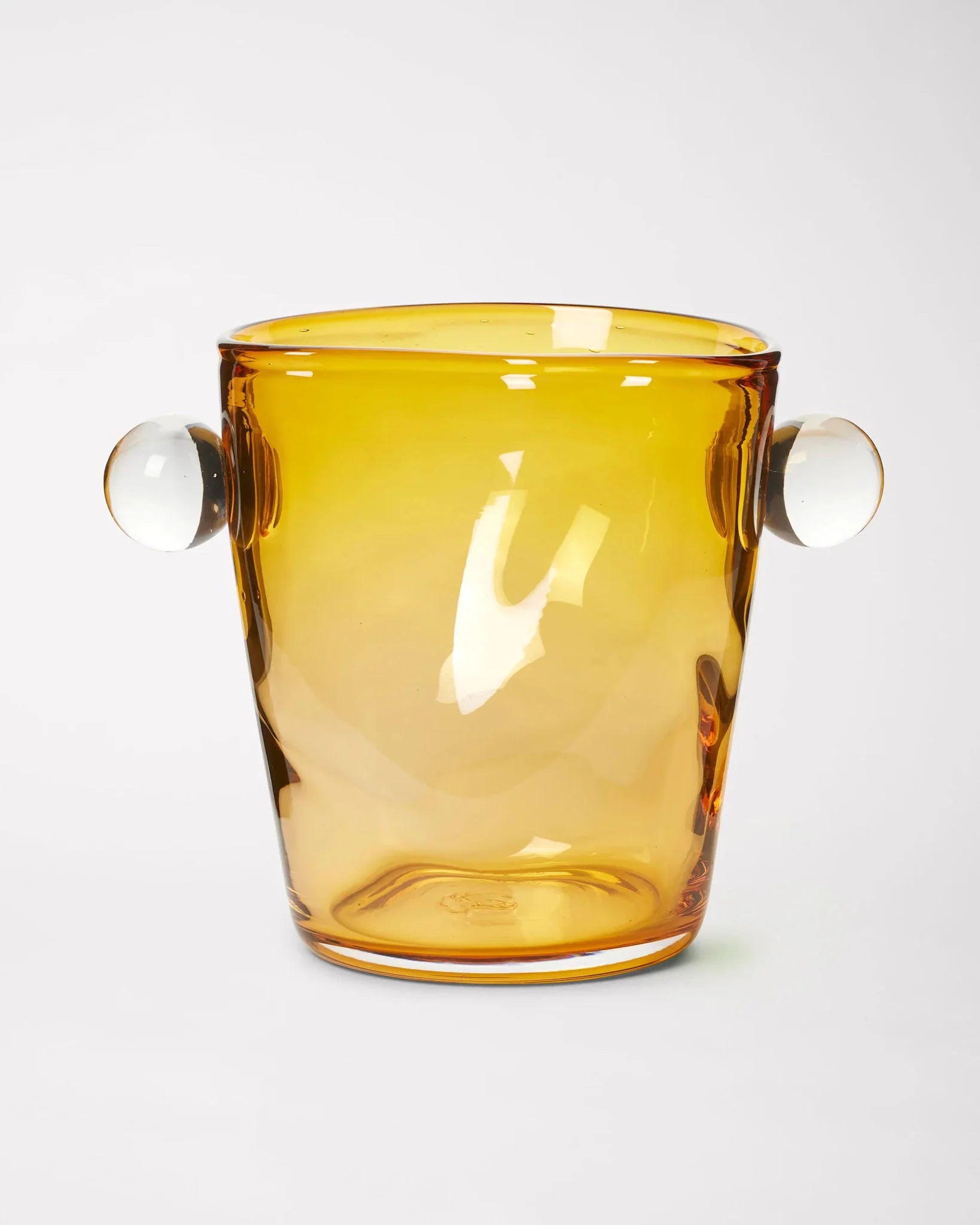 Oliver Glass Vase - Amber 