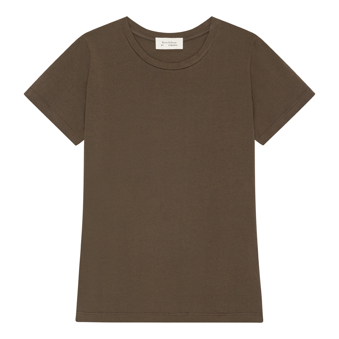 Organic Wilma T-shirt - Chocolate