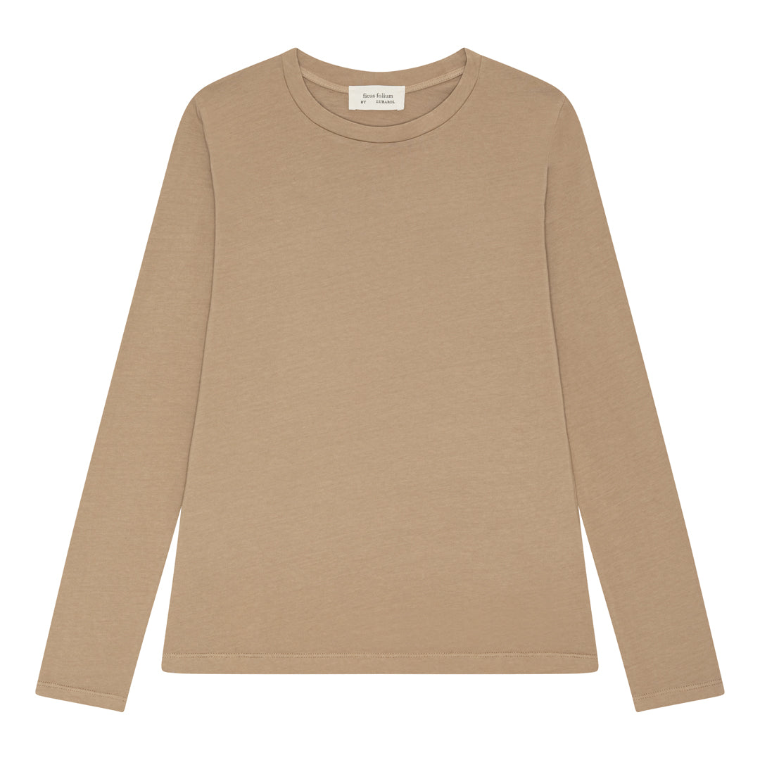 Wilma long sleeve tee - Caramel