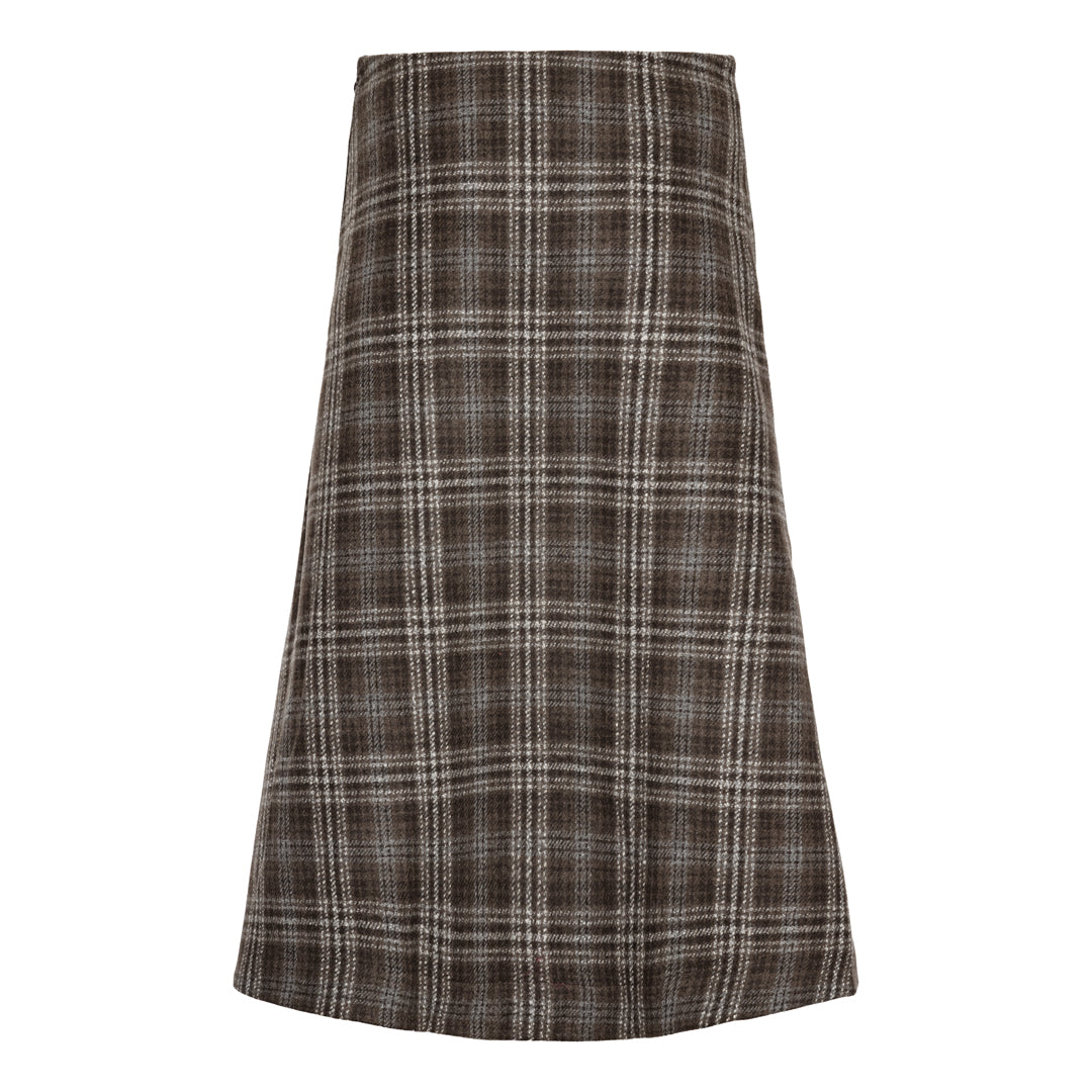 Wrap Skirt - Checkered