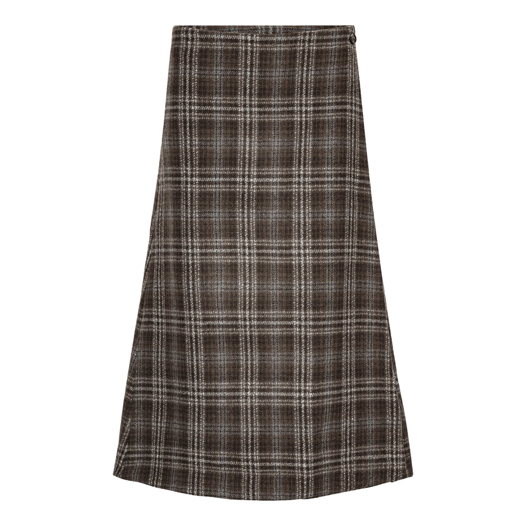 Wrap Skirt - Checkered