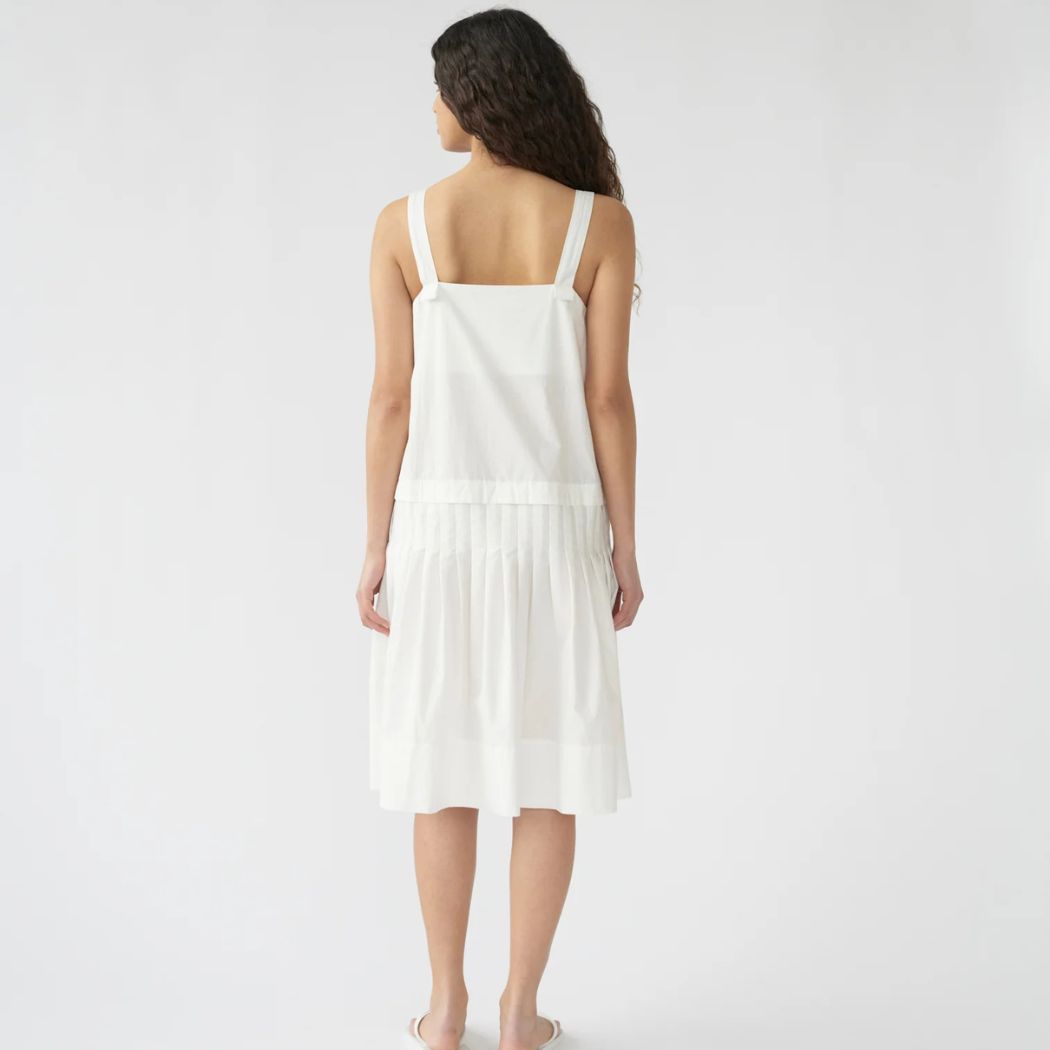 Light Poplin 20s - Dress - Ecru