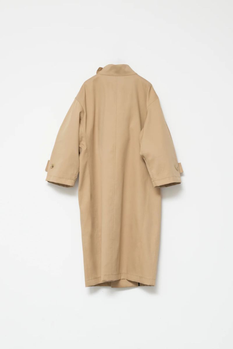 Water Resistant Coat - Cool Beige