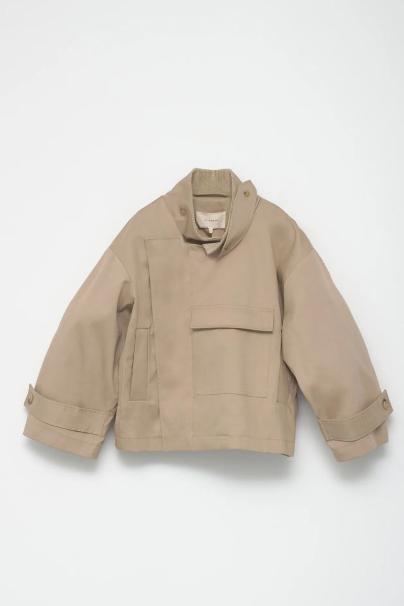 Water Resistant Jacket - Cool Beige