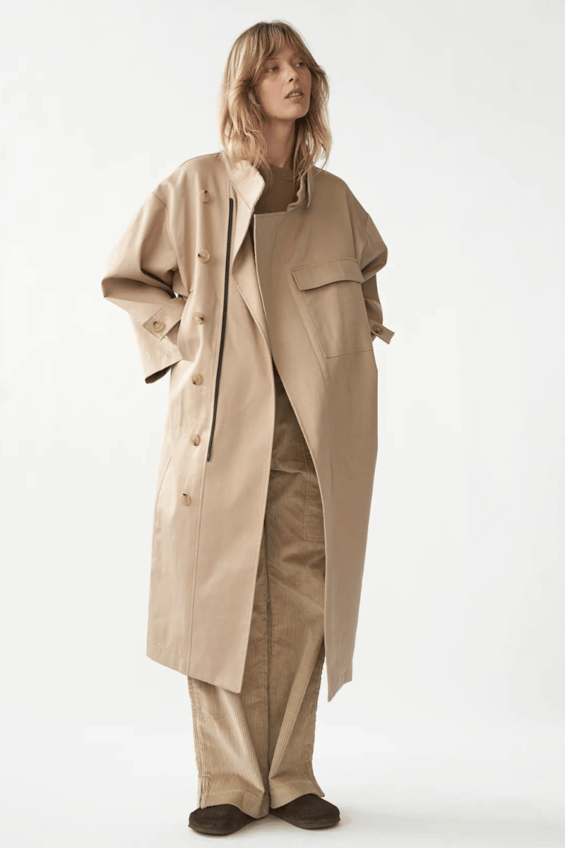 Water resistant Trench Coat - Beige