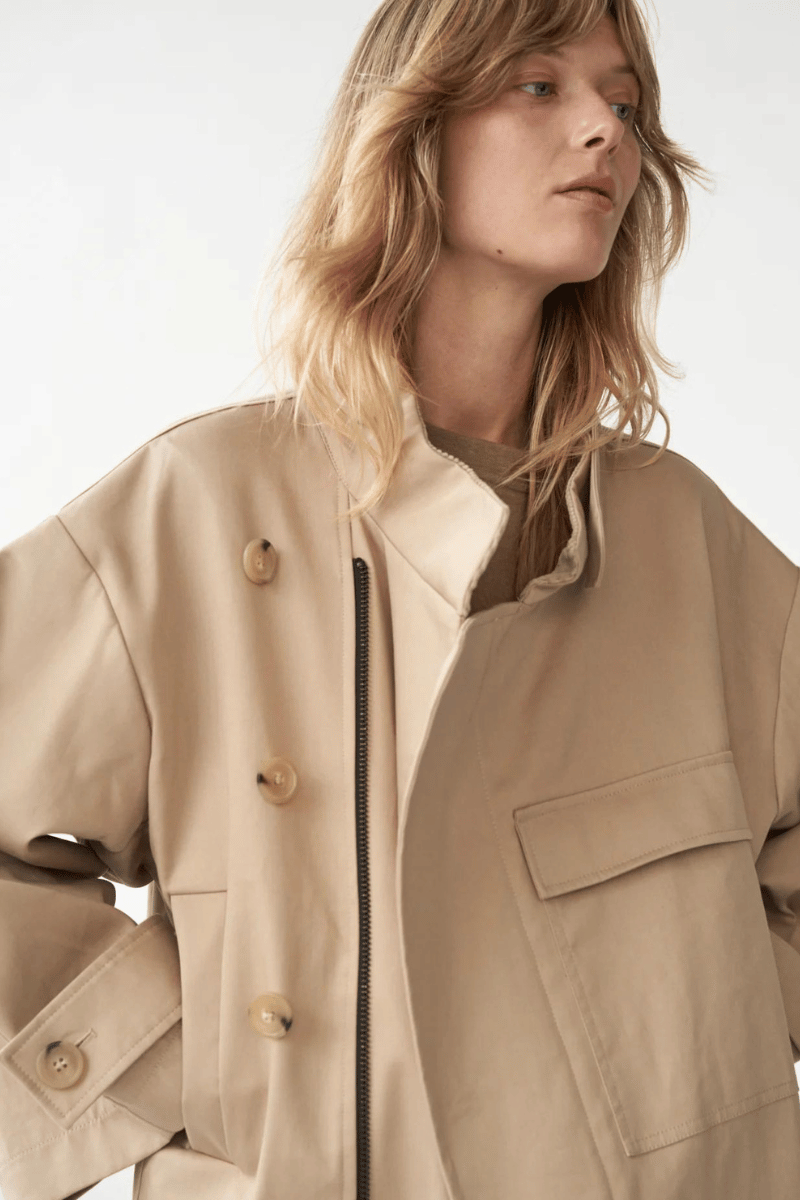 Water resistant Trench Coat - Beige