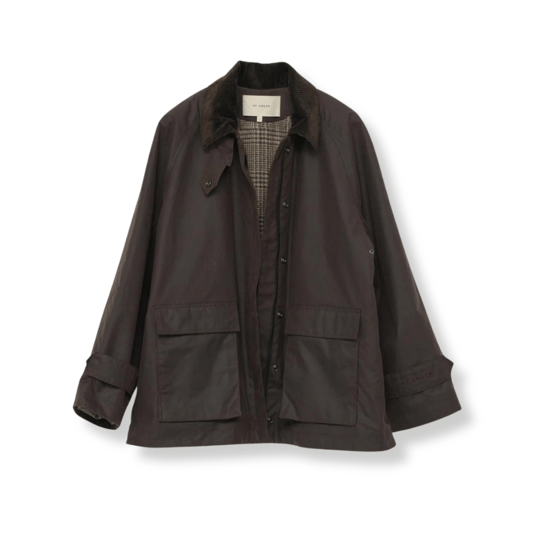 Oilskin Mac - Brown