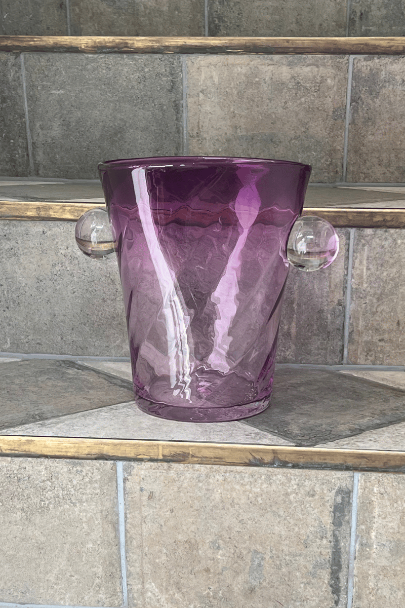 Oliver Glass Vase - Amethyst