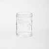 Barbro Water Glass - Crystal Clear/Mushroom