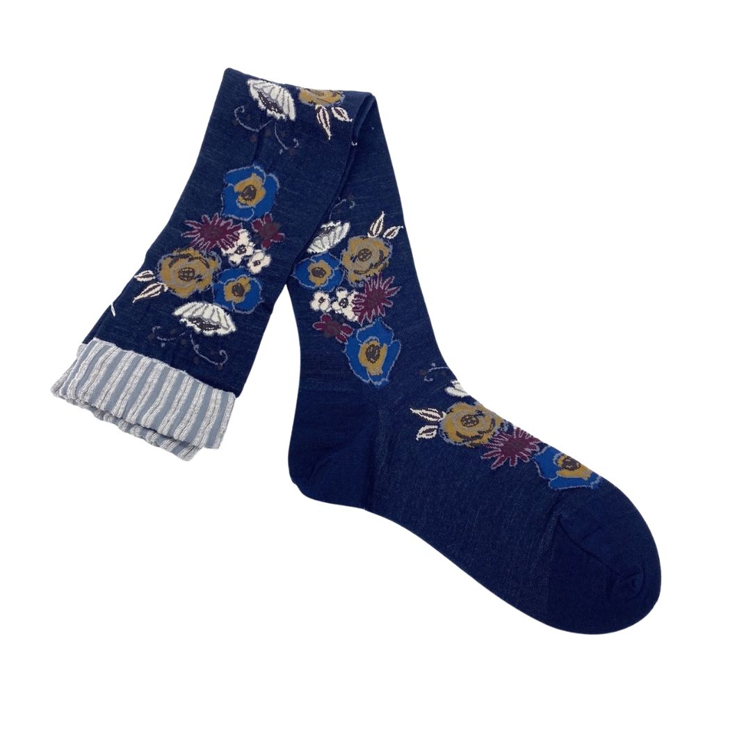 Cokrico High Strømper - Navy - Str. 36-39