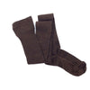 Ribbed Tights - Brown - KT-128H