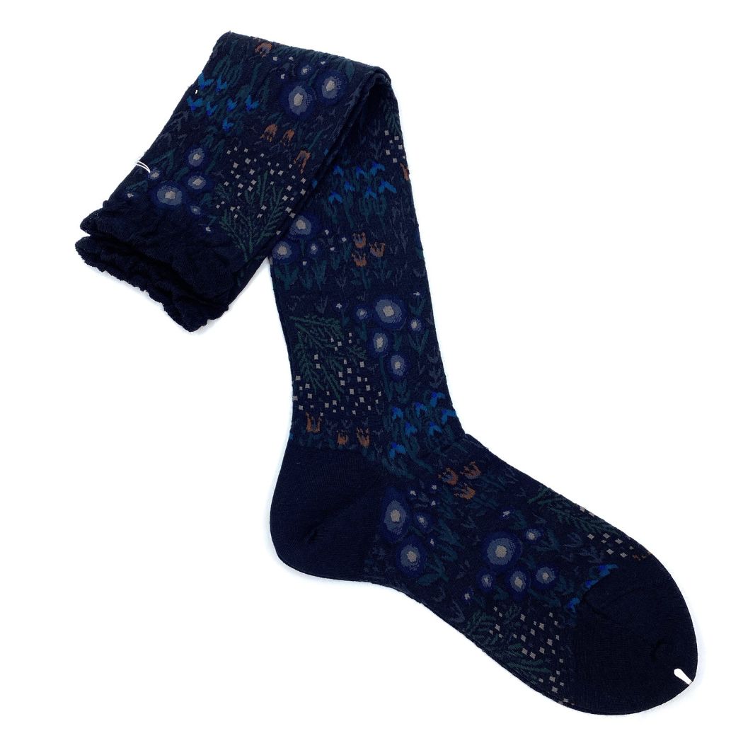 Winter Garden - High Socks - Black