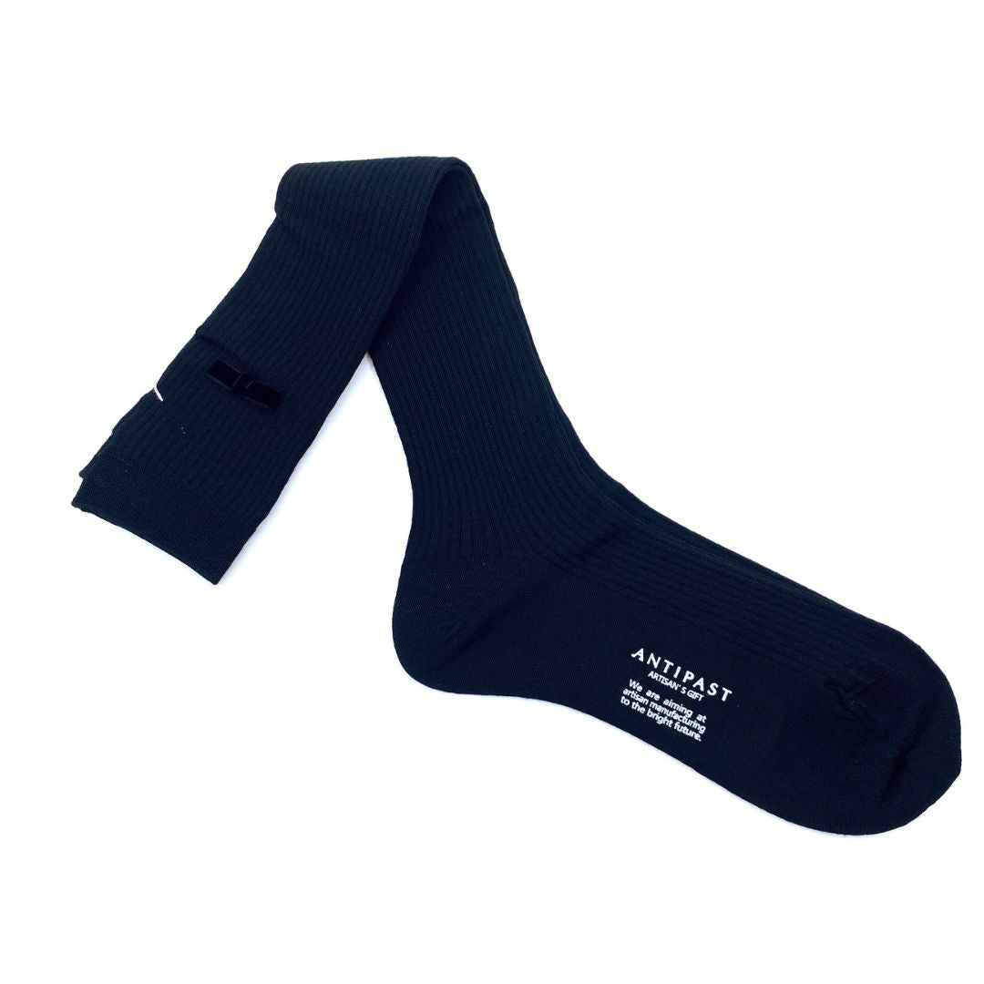 Ribbon Socks ANP-129 - Black