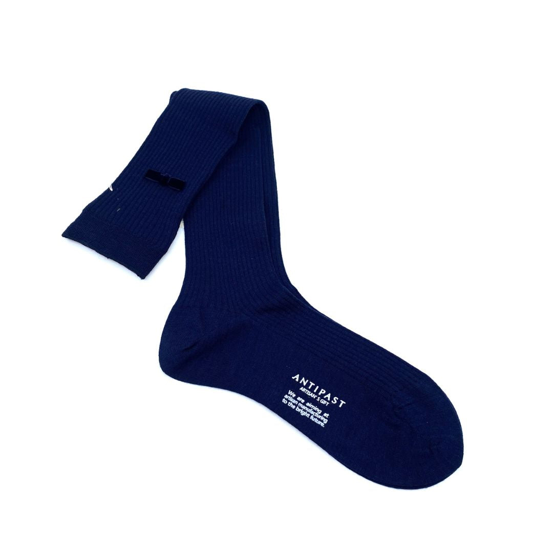 Ribbon Socks ANP-129 - Navy
