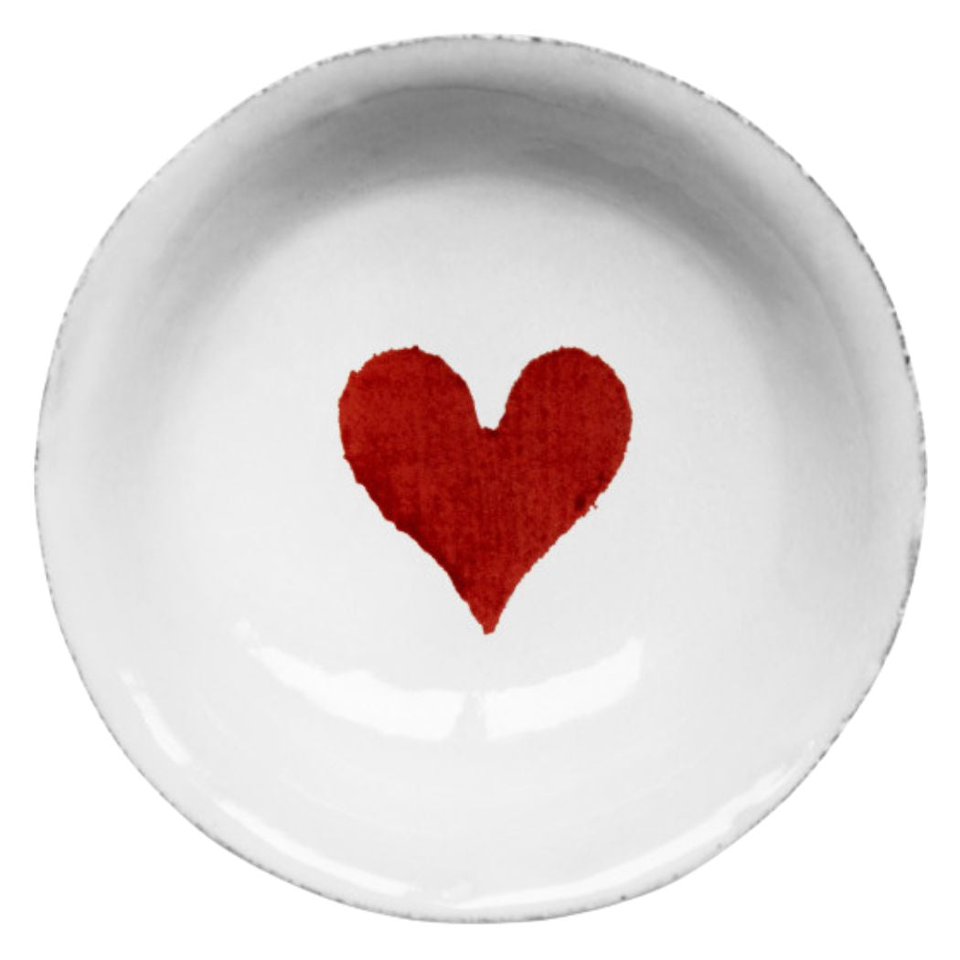 Small Red Heart Dish