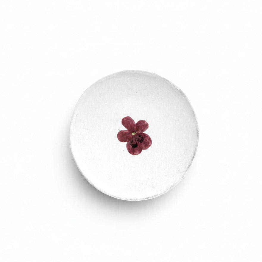 Small Pelargonium Plate