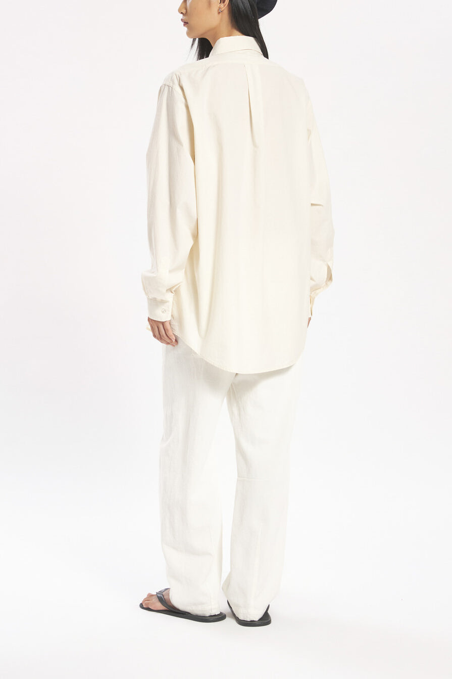 Bukser - Marietta Furian - Ecrù