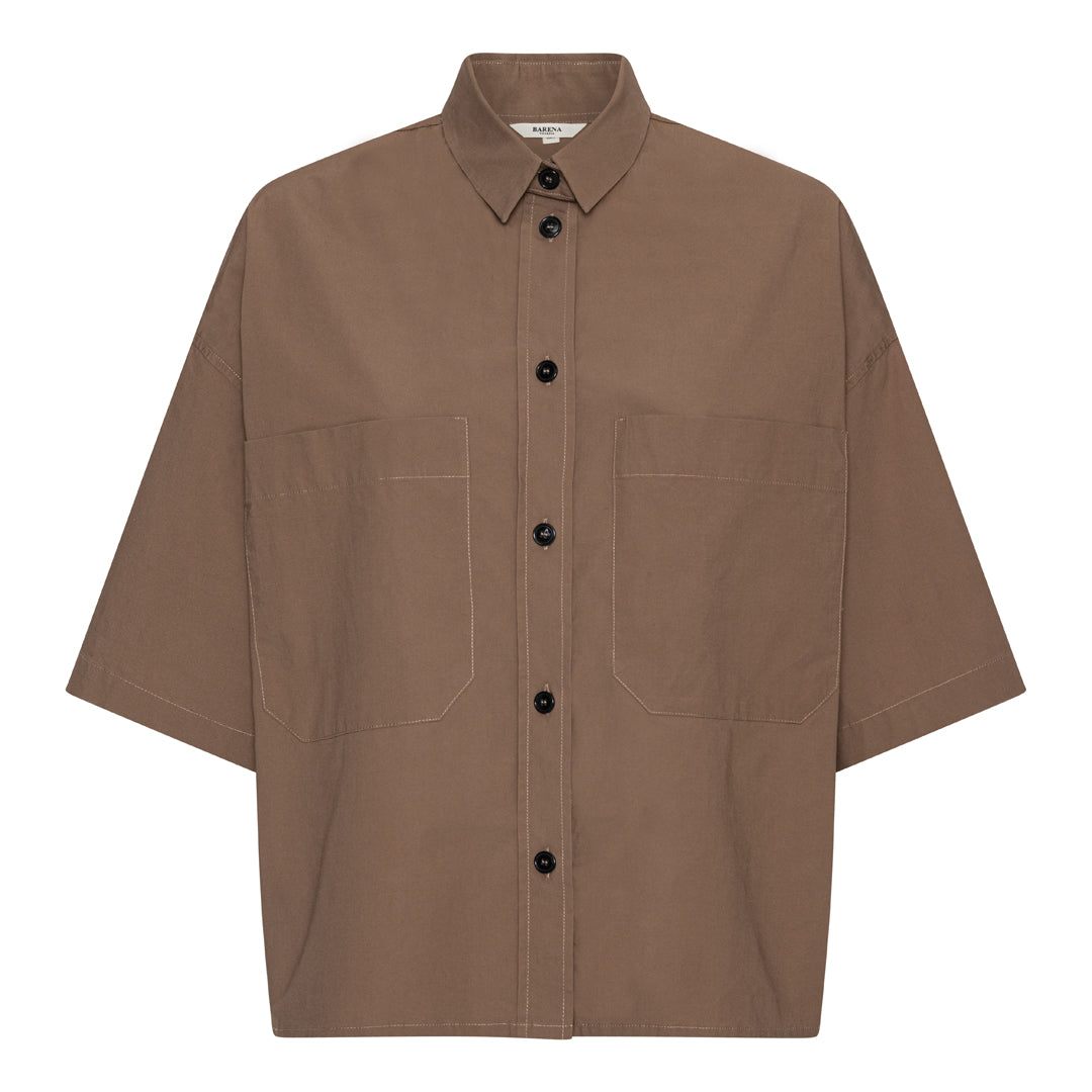 Skjorte - Priscilla Vion - Brun