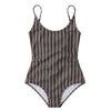 Saona Badedragt - Brown Stripe