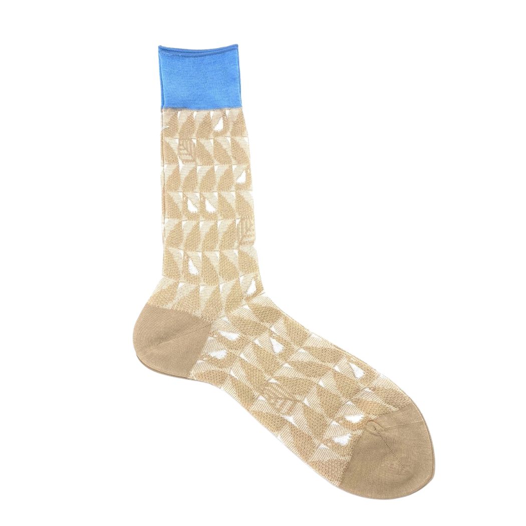 Bird Walk Strømper - Beige - Str. 40-43