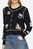 Margeurite Cardigan - Navy