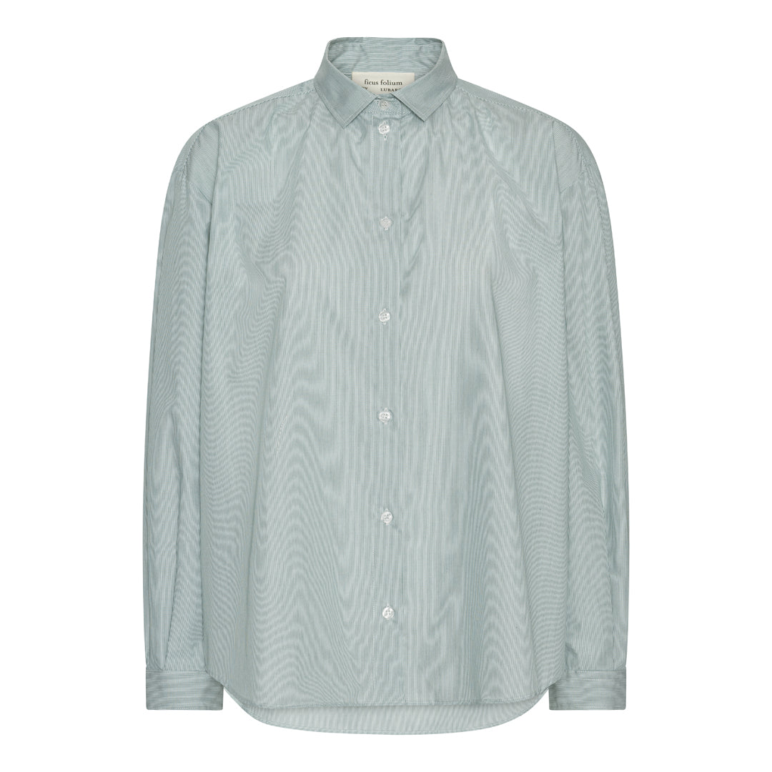 Ami Shirt - Sage Green Stripe