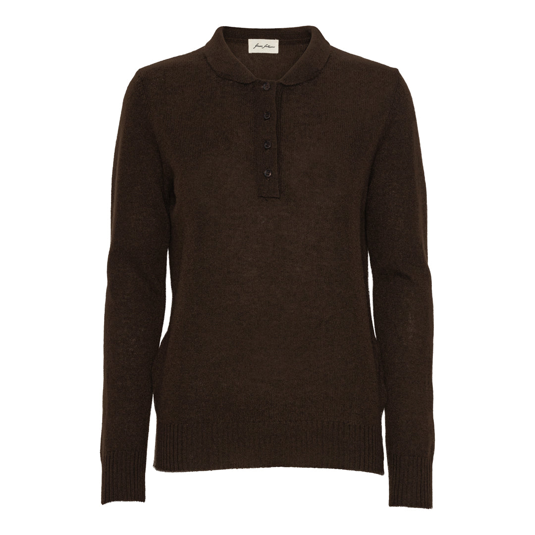 Cashmere Polo - Caffé
