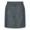 Lily Skirt - Blue/Grey Herringbone bouclé